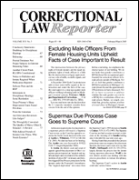 Correctional Law Reporter Cover Illustration