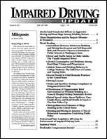 Impaired Driving Update Cover Illustration