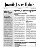 Juvenile Justice Update Cover Illustration