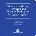 Money Laundering, Terrorism and Financial Institutions - Cover illustration