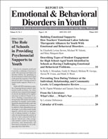 Emotional & Behavioral Disorders in Youth 2017